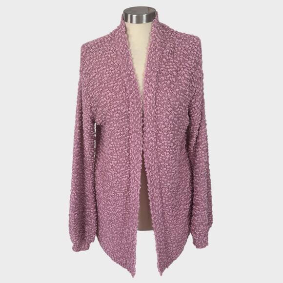 Wild Fable Medium Open Front Popcorn Cardigan Sweater Polyester Acrylic - Picture 1 of 11